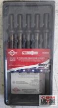 Mayhew 32030 5pc Round Head Riveter Set .401 Turn Type Parker Shank... 1/8", 5/32", 3/16", 1/4" &