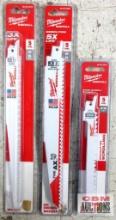 Milwaukee 48-00-5041 Wood Bi-Metal Sawzall Baldes 4/6 TPI Clean Wood Milwaukee 48-00-5026 9" Sawzall