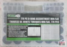 Grip 43242 779pc O-Ring Assortment MM/SAE