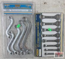 Wisdom 01-SW5-2 "S" Shaped Box Wrench Set SAE Wisdom 01-WS8M-1 8pc Metric Stubby Wrench Set...