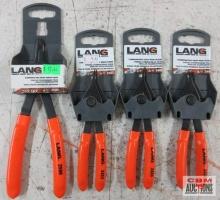 Lang Tools 3484 Combination Snap Ring Pliers 0.035 Tip 45* Lang Tools 3486 Combination Snap Ring