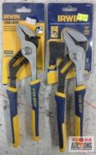 Irwin IRHT82240 10" Smooth/ Soft Jaw Pliers Irwin 2078500 GJ10S Smooth Jaw Groove Joint Pliers