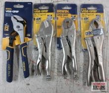 Irwin Vise-Grip 208508 8" Groove Joint Pliers Irwin Vise-Grip 29 7RR 7" Straight Jaw Locking Pliers.