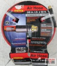 Legacy 38510 3/8" x I.D. x 50' Commercial Grade Air Hosem 1/4" NPT