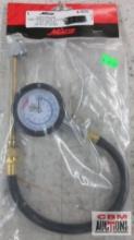 Milton S-935 Diaphragm Tire Pressure Gauge, 0 to 160 PSI w/ 12" Hose