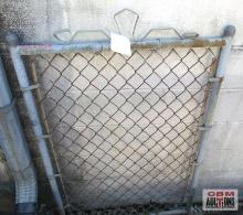 Chain Link Yard Gate