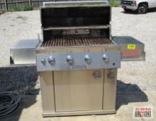 Jenn-Air Stainless BBQ Grille (Needs Burner)