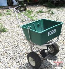 Lesco #80 Stainless Broadcast Fertilizer Spreader