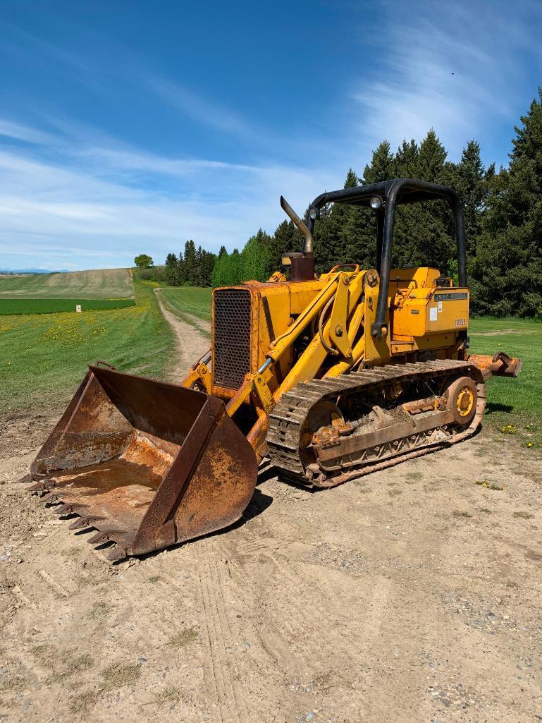 John Deere 555 Crawler Loader