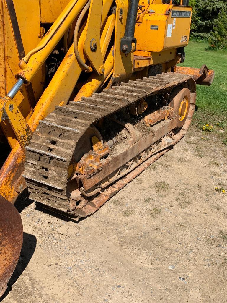 John Deere 555 Crawler Loader