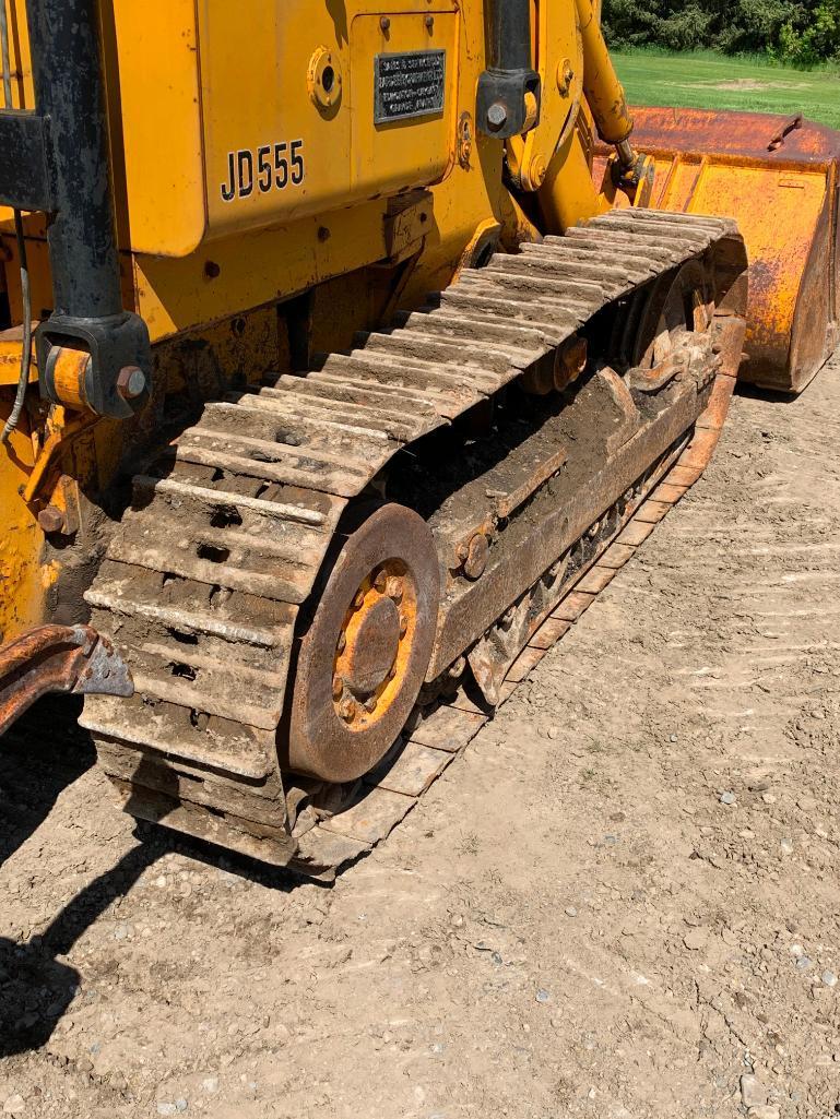 John Deere 555 Crawler Loader