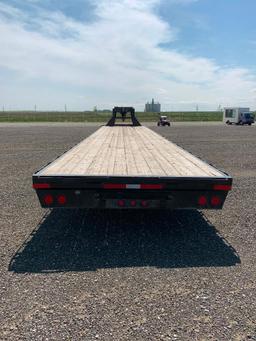 2014 PJ 40' Tandem Dual Axle Gooseneck Equipment Trailer