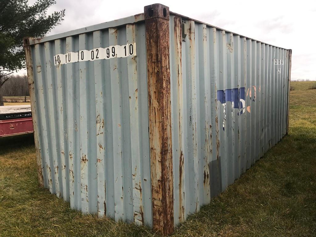 7x20 Shipping Container - NO Floor