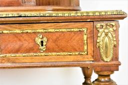 French Secretary Desk With Bronze Mounts