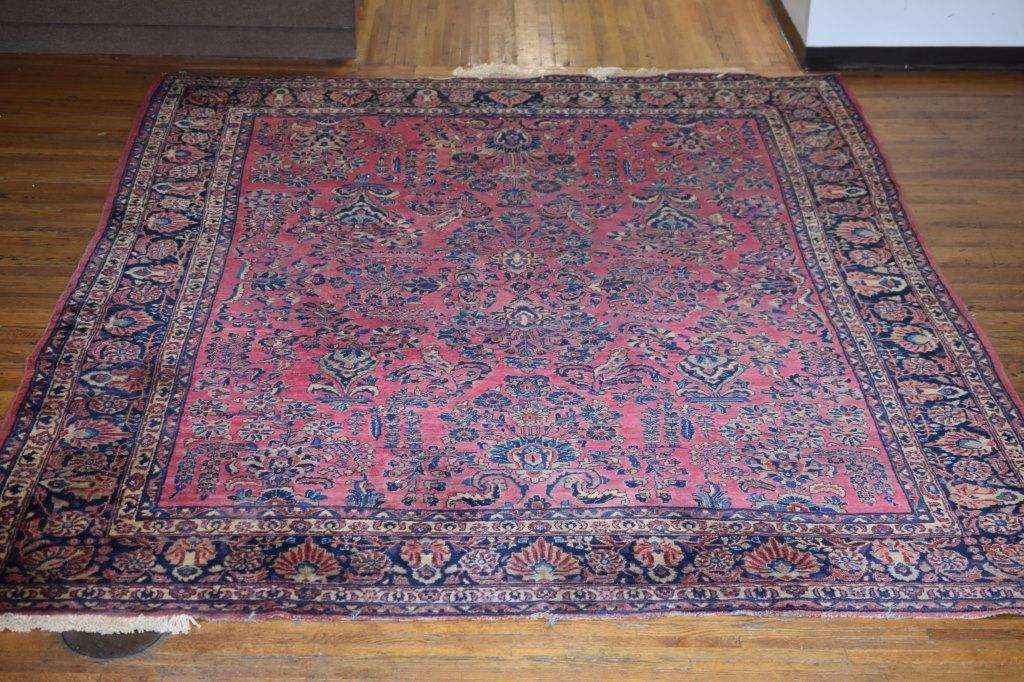 Antique Sarouk Carpet