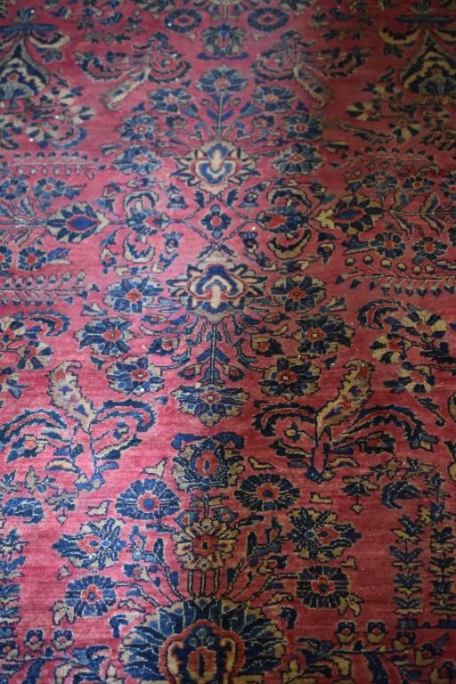 Antique Sarouk Carpet