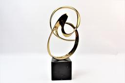 Bennett Modernist Bronze Sculpture