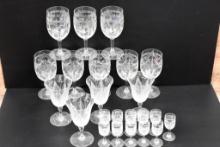 Dorflinger Glassware Grouping