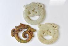 Manchurian Dragon Jade Ornaments