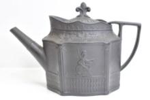 John Moseley Wedgewood Jasperware Tea pot 19th C