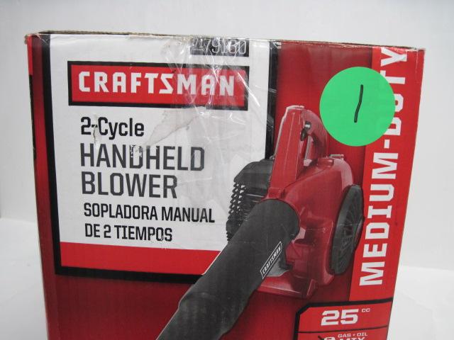 Craftsman 25 cc, 2 Cycle Handheld Blower