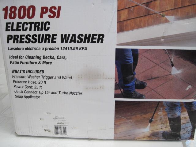 HyperTough 1800PSI Electric Pressure Washer