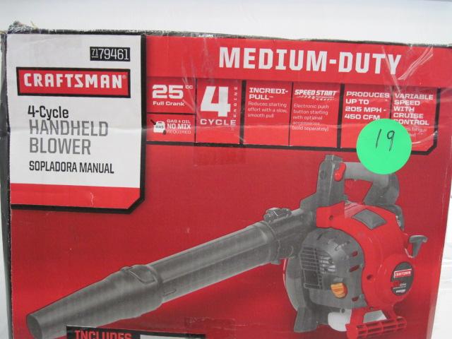 Craftsman 25cc 4 Cycle Handheld Blower