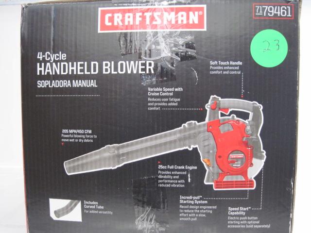 Craftsman 25cc 4 Cycle Handheld Blower