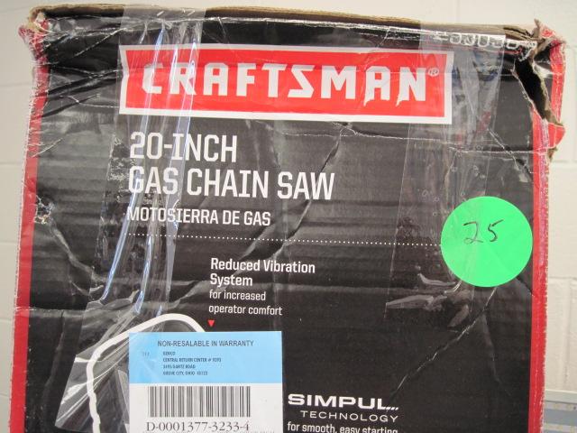 Craftsman 20" Gas Chainsaw