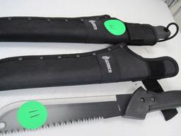 Set of 2 Gerber 10" Survival Machete