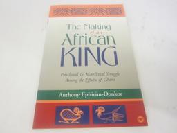 ANTHONY EPHIRIM-DONKOR SIGNED AUTOGRAPH BOOK THE MAKING OF AN AFRICAN KING