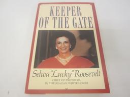 SELWA "LUCKY" ROOSEVELT SIGNED AUTOGRAPH BOOK KEEPER OF THE GATE