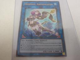 KONAMI YU-GI-OH! MERMAIL ABYSSALACIA GOLD HOLOGRAPHIC FOIL ULTRA RARE 1ST EDITION DANE-EN094