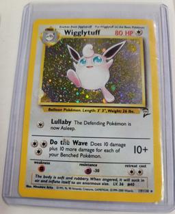 Pokémon WIGGLYTUFF #19/130 Base set 2 Rare HoloFoil NM/MINT