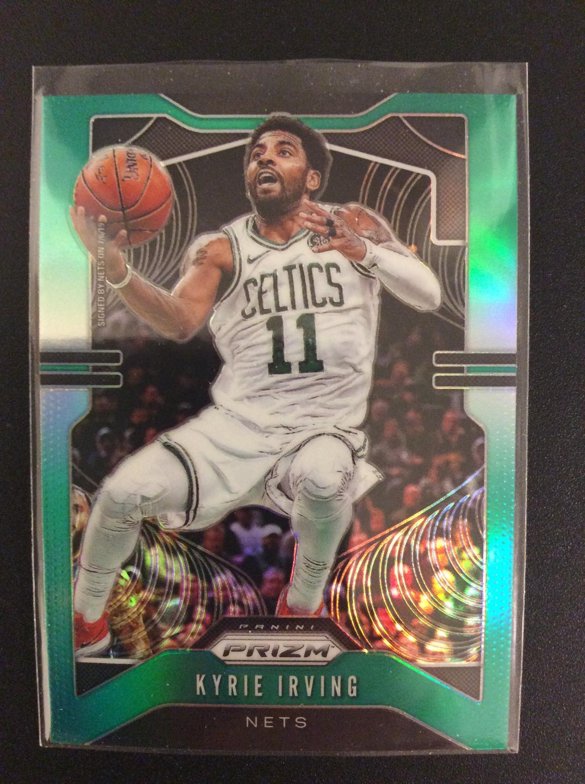 2019-20 Prizm Kyrie Irving green prizm SP