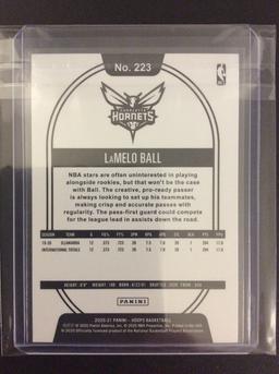 2020-21 NBA Hoops Holiday LaMelo Ball Gold Foil SP