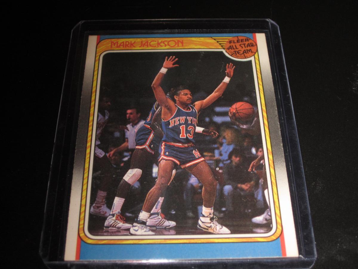 MARK JACKSON ROOKIE/RC! 1988 FLEER - ALL STAR TEAM #121