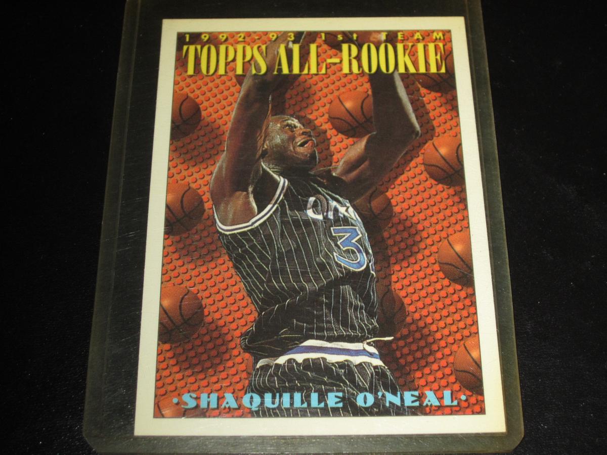 SHAQUILLE ONEAL 1993 TOPPS ALL ROOKIE #152 2ND YEAR CARD TOP 10 GOAT/HOF'ER WHEN ON THE MAGIC!