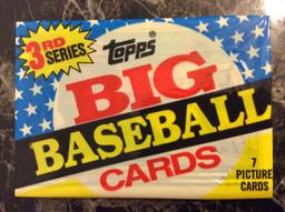 1989 Topps Baseball “Big Baseball Cards” 3rd Series