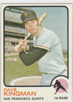 DAVE KINGMAN 1973 TOPPS #23