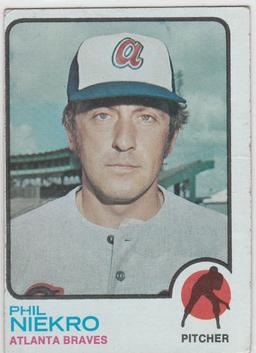 PHIL NIEKRO 1973 TOPPS #503