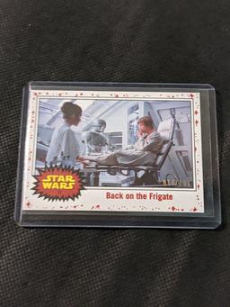 2017 Star Wars Journey/Last Jedi White Starfield #32 Back on the Frigate