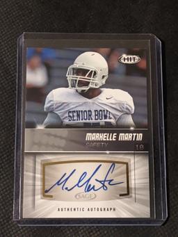 2012 SAGE HIT Autographs Silver #A110 Markelle Martin Auto Rookie Card RC