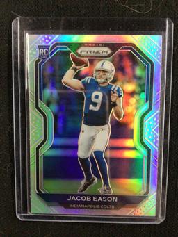 2020 PANINI PRIZM JACOB EASON SILVER PRIZM ROOKIE CARD RC INDIANAPOLIS COLTS