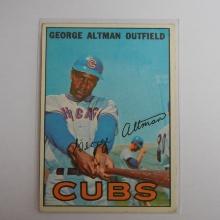 1967 TOPPS #87 GEORGE ALTMAN CHICAGO CUBS