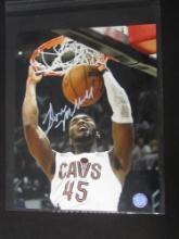 DONOVAN MITCHELL SIGNED 8X10 PHOTO WITH SUPER STAR COA CAVS