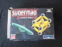 SUPERMAG MAGNETIC GENIUS TOY WITH BOX
