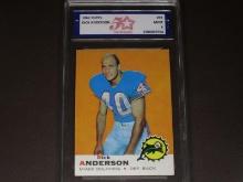1969 TOPPS DICK ANDERSON MINT 9 FSG