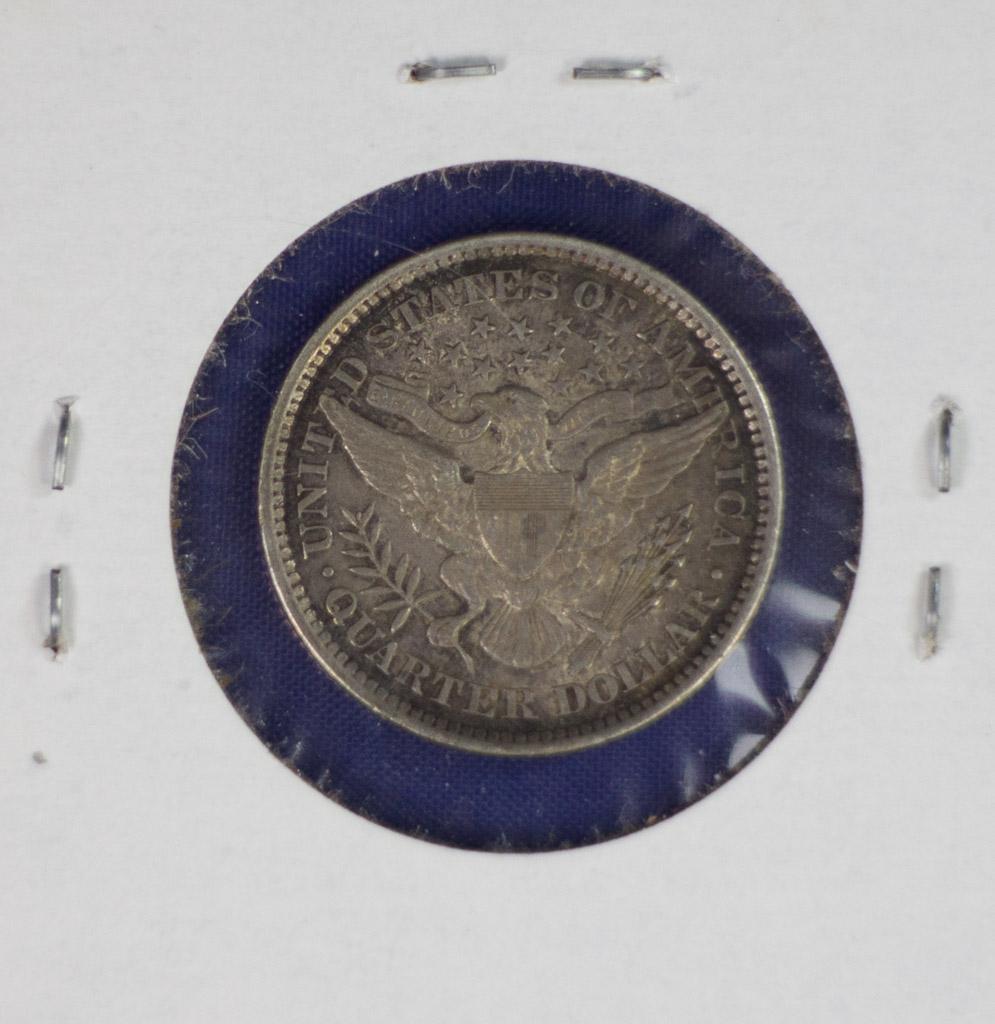 1892 Barber Quarter