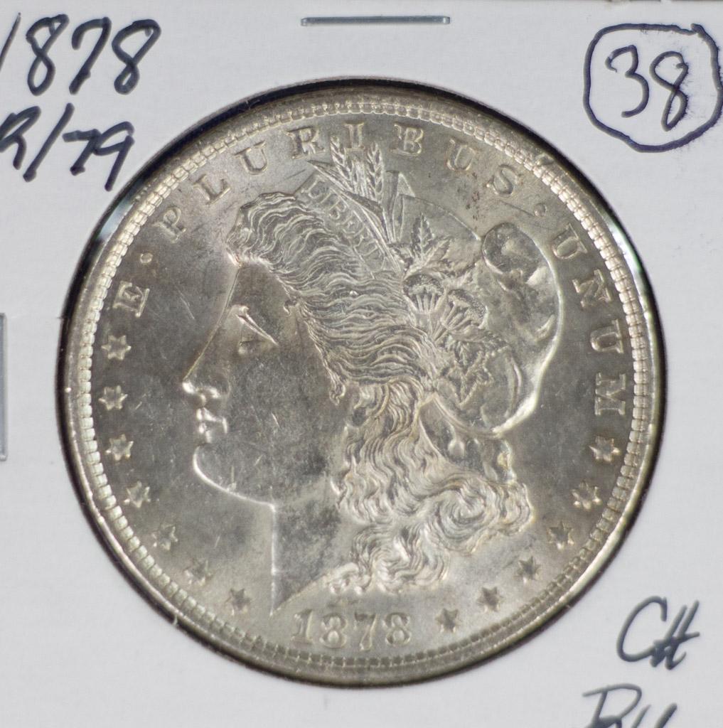 1878 Reverse of 79 Morgan Dollar